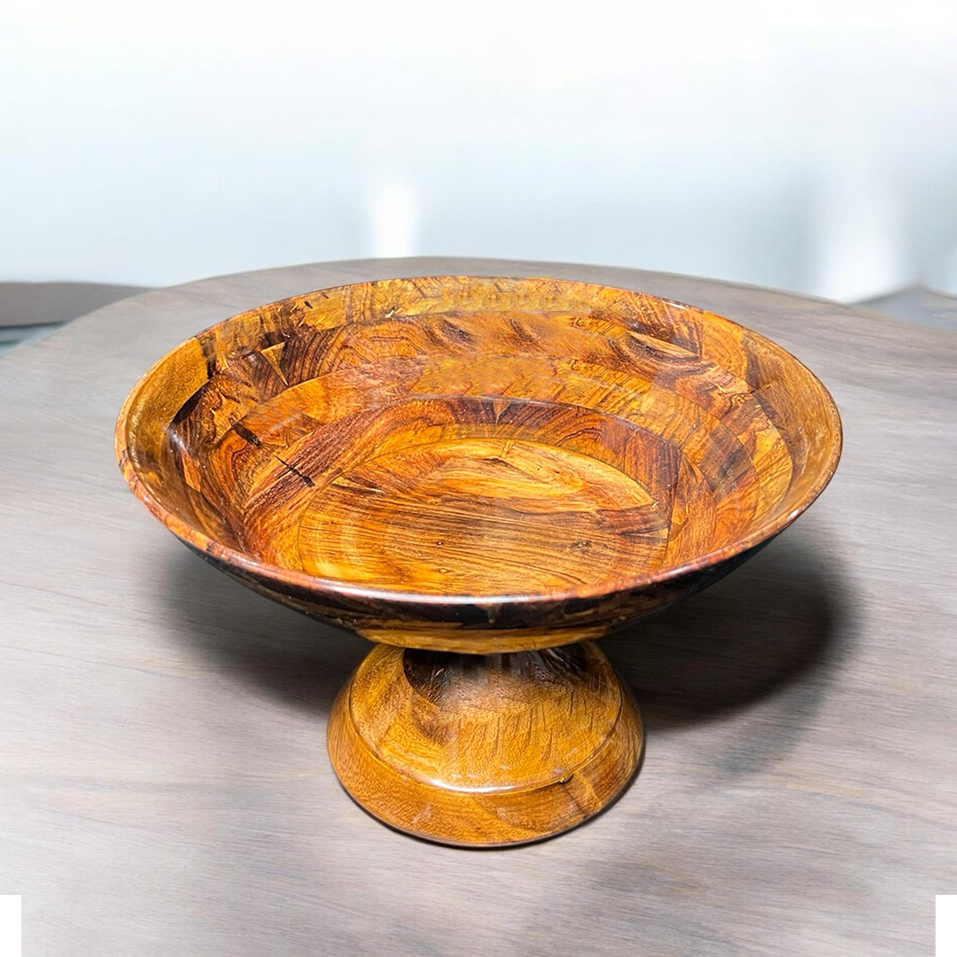 Wooden Bowl – Wooden Base