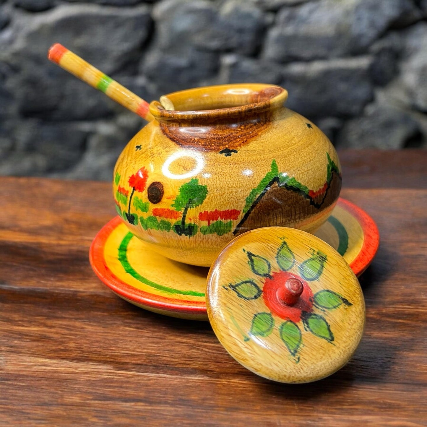 Hand Painted – Sugar pot
