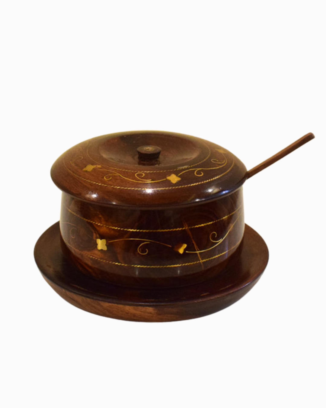 Sugar Pot Wooden