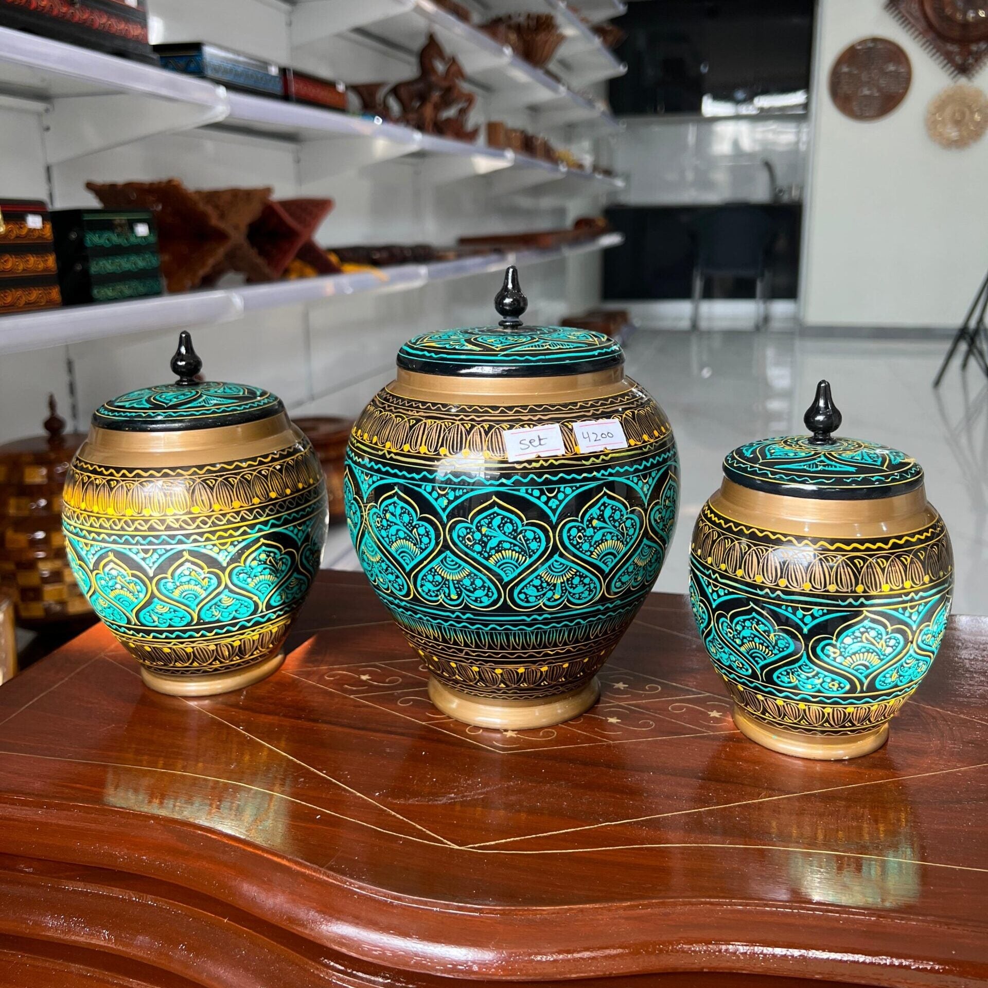 Naqshi Jar – Set of 3
