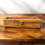 Watch box 5 stage – Plain – Glass Top