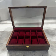 10 Watches – Plain – Glass Top