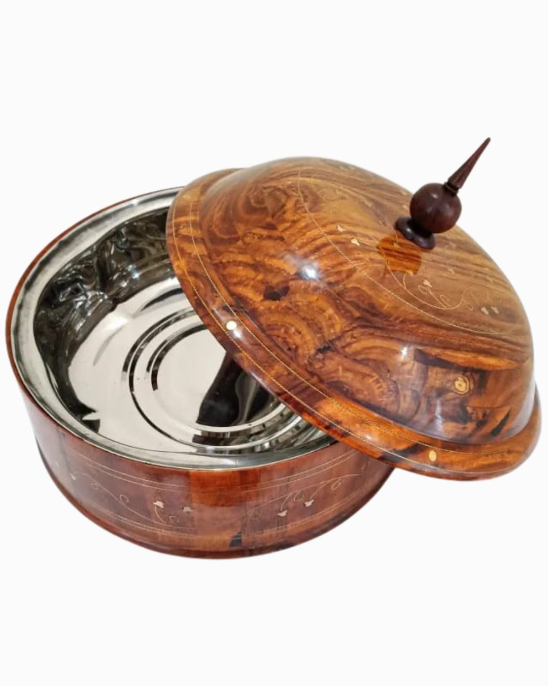 Hot pot with metal liner