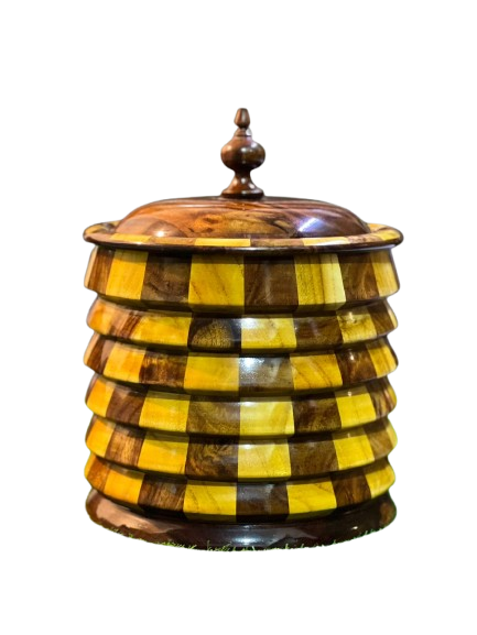 Wooden chestnut storage box