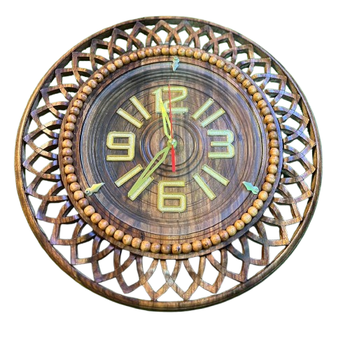 14" Wooden Wall Clock