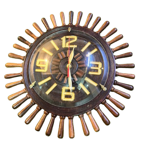 14" Wooden Wall Clock