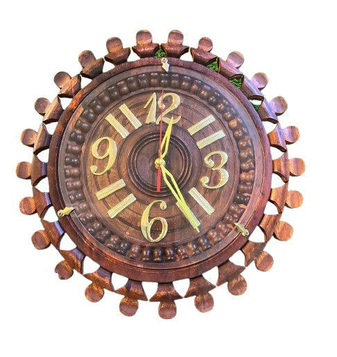 14" Wooden Wall Clock