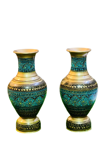 Naqshi vase set of 2